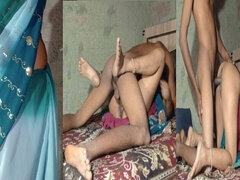 Leie, Paar, Selbstgemacht, Indisch