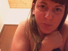 Your M. Has a Surprise for You Today She Knows That You Love Watching Her While She Masturbates Her Hairy Pussy