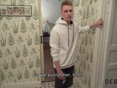 Collector asked about his wife to fuck her ass to write off the debt