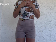 Leie, Arabisch, Strand, Im freien, Zierlich, Solo, Titten, Toilette