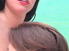 큰 엉덩이, 비키니, 오랄섹스, 하드코어, 밀프, 엄마, 야외의, 풀