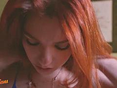 Bambino, Tette grandi, Interrazziale, Leccata, Masturbazione, Rossa, Ragazza, Tette