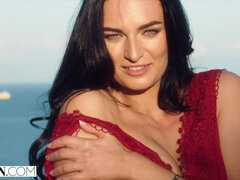 she can't get enough of him