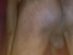 Behaart, Handjob, Selbstgemacht, Indisch, Masturbation