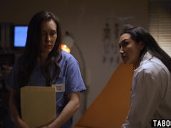 Médecin, Hd, Fille latino, Lesbienne, Léchez, Mère que j'aimerais baiser, Infirmière, Bureau