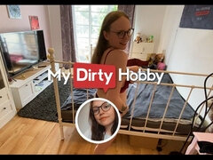 Enthousiasteling, Grote mammen, Vrouw, Vingeren, Hd, Natuurlijke tieten, Orgasme, Tiener