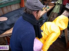 ブーツ, イギリス人, 捕まる, ハードコア, オナニー, アウトドア