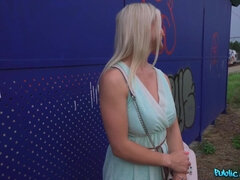 Martin fucks Lily Joy by the train station