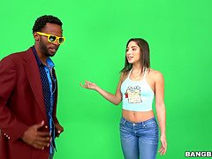 Abella Danger's Big Latina Booty Gets Stretched by BBC in BangBros Gig!