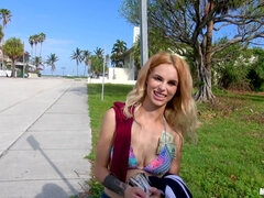 Lilli Dixon's Blue Glance Turns Public Heat