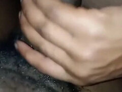 Amatoriale, Bella grossa formosa, Nero, Femmina, Fatto in casa, Masturbazione