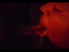 흑인, 오랄섹스, 커플, 입에 사정, 여자친구