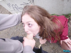 Punk Babe Pounded In Public 2 - Public Agent