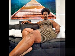 Bebê, Mulher linda e grande, Negroa, Ébano negroa