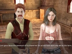 Anaal, Grote lul, Sperma shot, Klein, Roodharige vrouw, Tieten likken