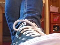 Get Down and Clean My Converse