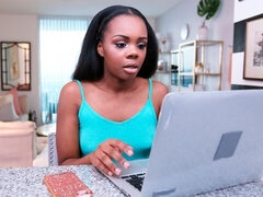 Rumpe, Svart, Kukk suging, Mørk, Runke, Raseblandet, Tenåring, Pupper