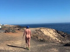 Enthousiasteling, Strand, Grote kont, Hd, Slipje, Gezichtspunt, Alleen, Bekijker