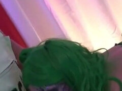 Hardcore Clown Fuckfest Ends with Double Blowjob Facial!