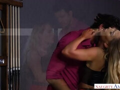 Carter Cruise fucking in the game room with her piercings