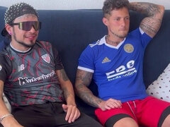 A Football Match Turns in a Sex Match