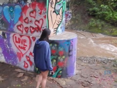 Amatoriale, Spiaggia, Sfavillanti, Fidanzata, Nudo, Punto di vista pov, Guardone, Bagnata