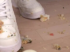 Hinami Ishikawa Playful Food Crush: Sneakers & Socks Delight