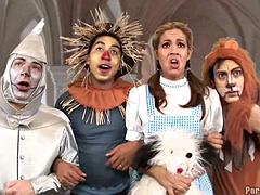 Negro, Mamada, Ébano, Trio