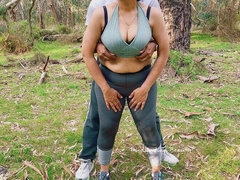 素人, ぽっちゃり, カップル, インド人, 淫乱熟女, アウトドア, オッパイの, 妻