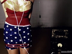 Związanie dyscyplina & dominacja uległość, Duże cycki, Brunetka, Klasyczny, Słodka, Fetysz, Mamuśka, Tatuaż