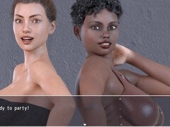 18, 아메리카인, 지저분한, 여자친구, 파티, 청소년