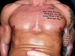 Grosser schwanz, Britisch, Spermaladung, Fetisch, Schwul, Handjob, Tätowierung