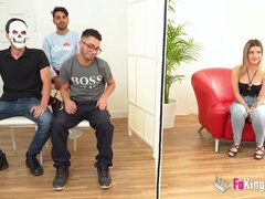 ブロンド, フェラチオ, イく瞬間, チン, ハードコア, 現実, ティーン, 三人