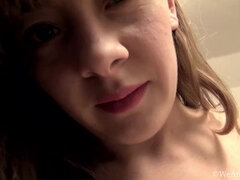 Arsch, Blondine, Behaart, Lingerie, Masturbation