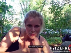 Ερασιτέχνης, Ξανθιά, Πίπα, Σπέρμα στο στόμα της, Χύσιμο, Γερμανός, Πίρσινγκ, Πραγματικότητα