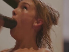 Natalie Knight's Sensual Shower