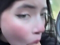 Natalia Gives You a Blowjob While Driving!