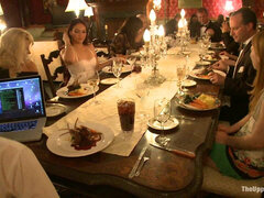 Sadomasochismus, Blasen, Fesselspiele, Hardcore, Orgie, Party, Bestrafung, Hintern versohlen