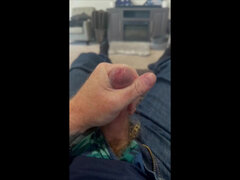 Ginger Bear Jerking After Work