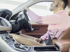 Leie, Auto, Spermaladung, Masturbation, Öffentlich