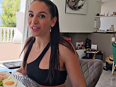 Lifeselector -  Couch surfer Danika Mori lands on your door for hot sex