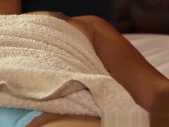 Asiatisch, Vollbusig, Kehlenfick, Schwanz, Hd, Massage, Orgasmus, Titten