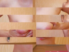 素人, お尻, 言葉責め, 赤毛, ガリガリ