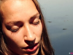 Gesztenyebarna, Szőrös, Maszti, Szabadban, Nyilvános, Egyedül