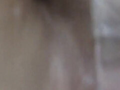 Asmodia's Shower Dildo Orgasm! Enjoy How This Sexy Brunette Babe Masturbates to Orgasm in the Shower with a Transparent Dildo.