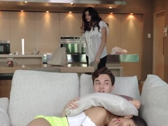 Latinsk, Mor jeg gerne vil kneppe, Teenager, Trekant