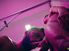 Arabes, Pauzão, Boquete, Flagrado, Gay bicha veado, Masturbação, Ducha chuveiro, Chupar