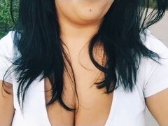 Amateur, Grosse bite, Sucer une bite, Brunette brune, Voiture, Monstre, De plein air, Public