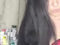 Amatør, Brunette, Solo, Tatovering