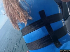 Jetski Pov Fuck With Wild Mackenzie Mace And Aquatic Voyeurs. I Love Miami!!